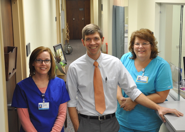 Dr. Kumpf and staff